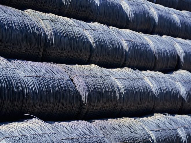 Steel wire coils